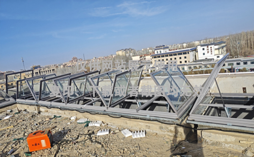 敦煌博物馆临渭排烟天窗