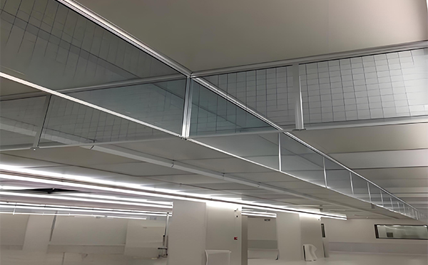 临渭玻璃挡烟垂壁