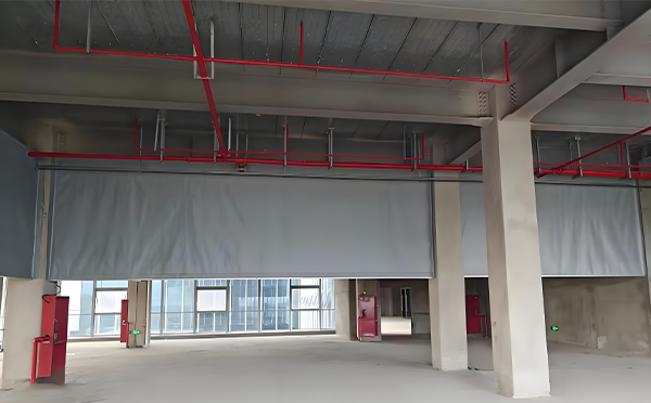 临渭防火布挡烟垂壁