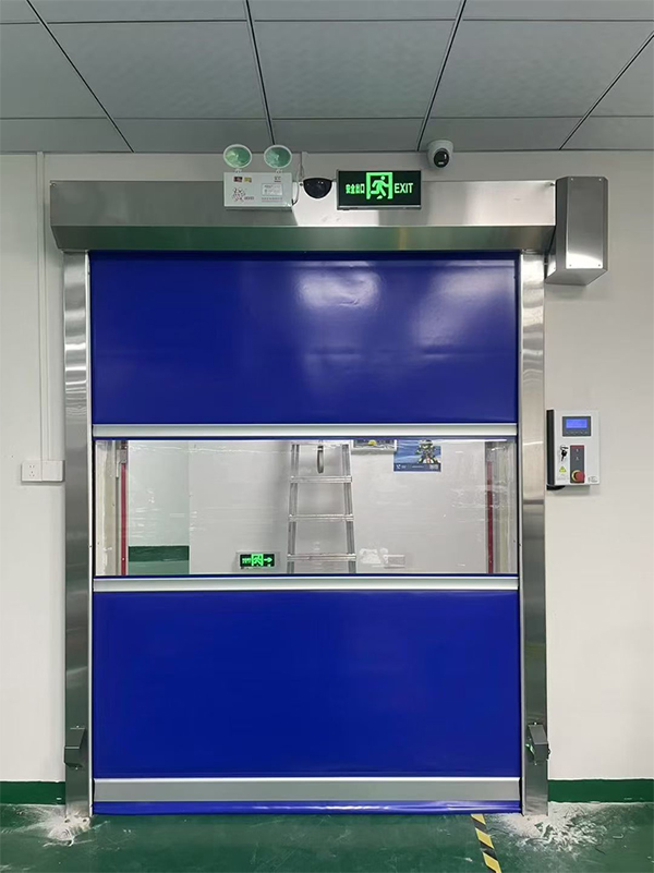 临渭快速临渭卷帘门在冷链物流仓储区的应用实践